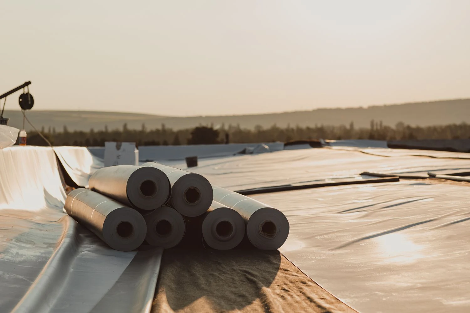 White EPDM Roofing in Scranton, PA